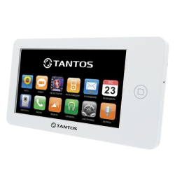 NEO GSM Tantos Монитор видеодомофона 7" TFT,белый, PAL/NTSC, hands-free, 2 вызывные панели, до 4-х шт. в параллель, полный интерком, 8 мелодий, запись видео, кадров на SD