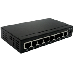 TSn-8G 8-портовый гигабитный  коммутатор, 8 портов 10/100/1000 Мбит/с, дуплекс, общая пропускная способность 16 Гбит/с