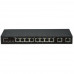 TSn-8P10C 10 портовый  POE Ethernet коммутатор. 8 POE Ethernet 10/100Мб портов